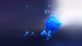 apofiss作品：梦幻水彩桌面壁纸