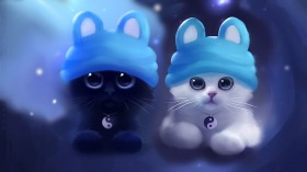 apofiss作品：梦幻水彩桌面壁纸