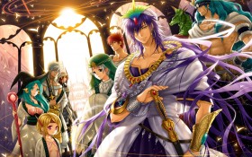 《魔笛MAGI》桌面壁纸