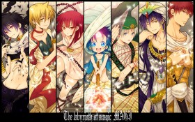 《魔笛MAGI》桌面壁纸