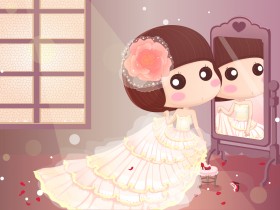 《我的101套婚纱》麦拉风卡通桌面壁纸
