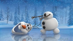 《冰雪大冒险》动画电影桌面壁纸