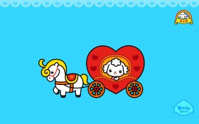 爱米莉游乐园卡通桌面壁纸