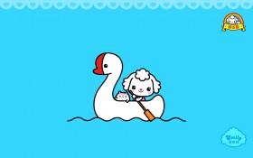 爱米莉游乐园卡通桌面壁纸