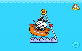 爱米莉游乐园卡通桌面壁纸