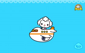 爱米莉游乐园卡通桌面壁纸