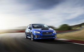 2015款斯巴鲁WRX STI汽车桌面壁纸