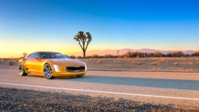 2014款起亚 GT4 Stinger跑车桌面壁纸