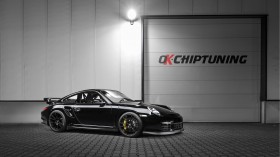 2014款OK-Chiptuning改装版保时捷911 GT2跑车桌面壁纸