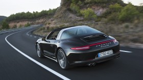 2014款保时捷 911 targa跑车桌面壁纸