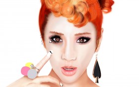 韩国美女明星徐仁英桌面壁纸
