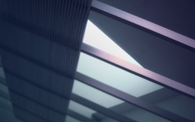 城市建筑几何线条桌面壁纸