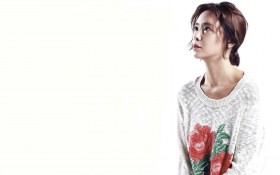 韩国美女明星黄静茵桌面壁纸