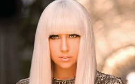 百变天后Lady Gaga写真桌面壁纸