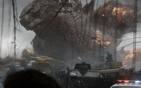 2014年科幻大片《哥斯拉》桌面壁纸[2560x1600]