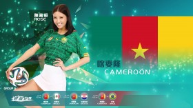 2014世界杯陈嘉桓球衣写真桌面壁纸