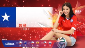 2014世界杯陈嘉桓球衣写真桌面壁纸