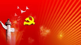 七一建党节海报桌面壁纸