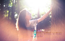 2014年9月日历桌面壁纸