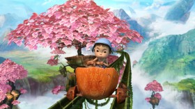 《神秘世界历险记2》动画电影桌面壁纸