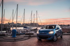 2014三菱 Mitsubishi Mirage ES汽车桌面壁纸