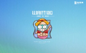 海贼铅笔贱卡通桌面壁纸