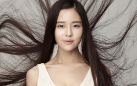清纯深大校花温健婷桌面壁纸