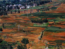 云南东川风景桌面壁纸