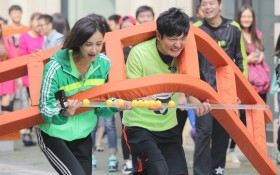 奔跑吧兄弟＂楚汉之争＂电视节目桌面壁纸