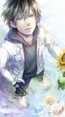蓝色驱魔师手机壁纸