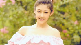 北影校花美女肖紫柔桌面壁纸