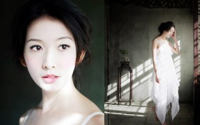 美女明星林志玲桌面壁纸