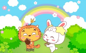 copy cat卡通桌面壁纸