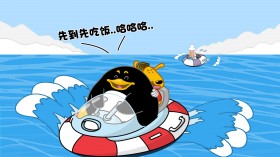 可爱的小囧熊桌面壁纸