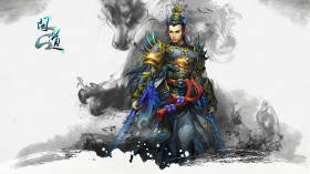 《问道》水墨画游戏人物桌面壁纸