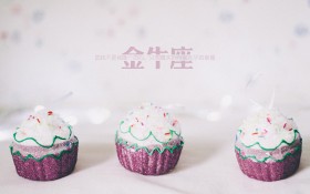  金牛座文字小清新唯美桌面壁纸