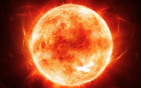 炽热的恒星桌面壁纸