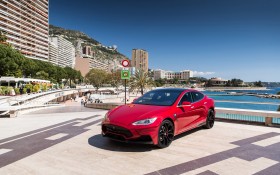 特斯拉Tesla Motors汽车桌面壁纸