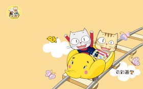 《云彩面包》桌面壁纸