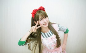 韩国美女模特yurisa桌面壁纸