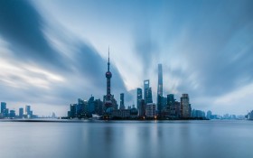 上海城市风景桌面壁纸