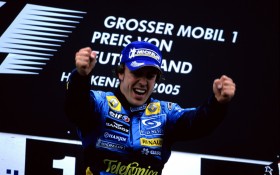 F1车手费尔南多·阿隆索桌面壁纸