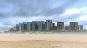 厦门观音山海景风景桌面壁纸