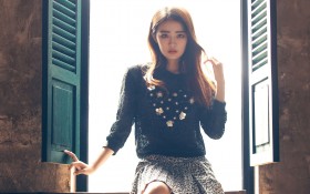 美女徐璐桌面壁纸