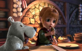 《白雪公主之神秘爸爸》动画电影桌面壁纸