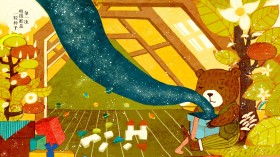 《每一次相遇都是一粒种子》卡通桌面壁纸