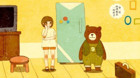 《每一次相遇都是一粒种子》卡通桌面壁纸