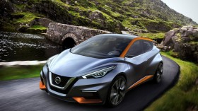 2015东风日产Nissan掀背车概念型桌面壁纸