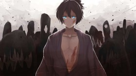 动漫《野良神》安达渡嘉桌面壁纸