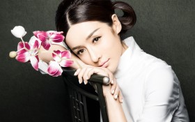 美女演员何彦霓桌面壁纸